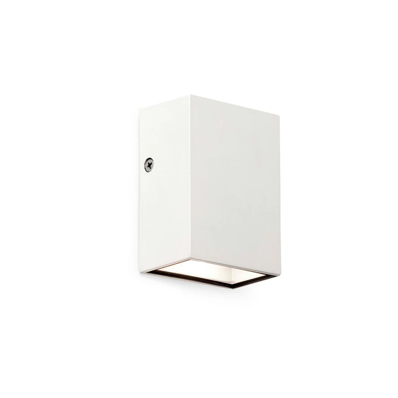 Aplique de exterior Faro Canon LED blanco mate 3000K IP44 120° 70567N