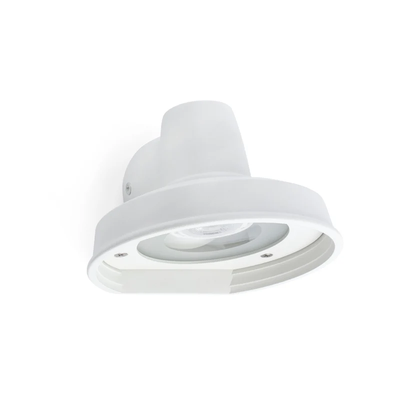 Aplique de exterior Faro Bronx GU10 LED blanco IP44 71195