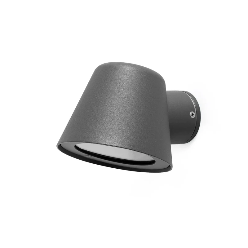Aplique de exterior Faro Gina GU10 LED gris oscuro IP44 71363