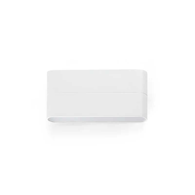 Aplique de exterior Faro Aday LED blanco mate 3000K IP54 opal 18cm 70646