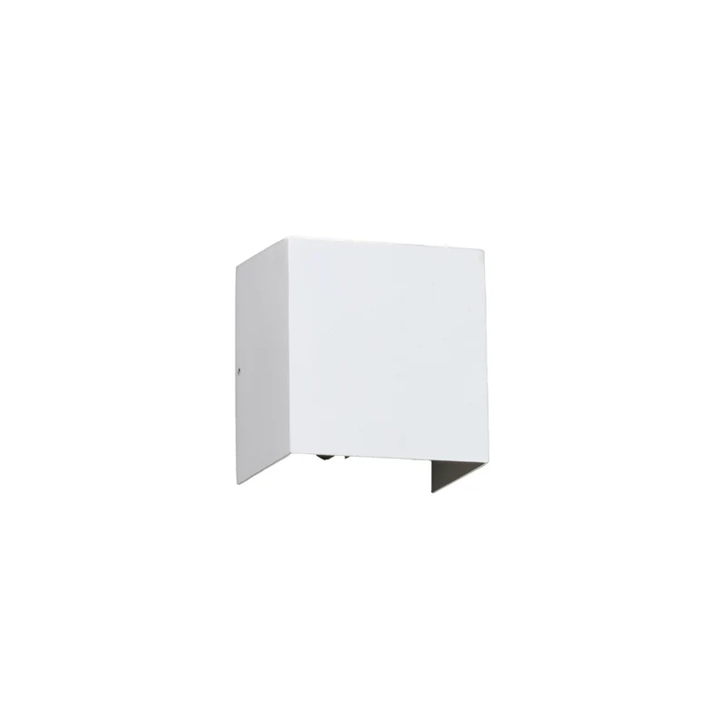 Aplique de exterior Faro Olan 14cm LED blanco mate 3000K IP65 70269
