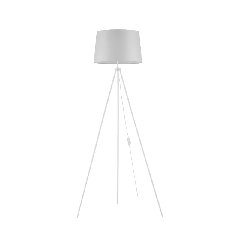 Lámpara de pie de salón MDC Tripode LED blanco madera 2700K 60W 578678104