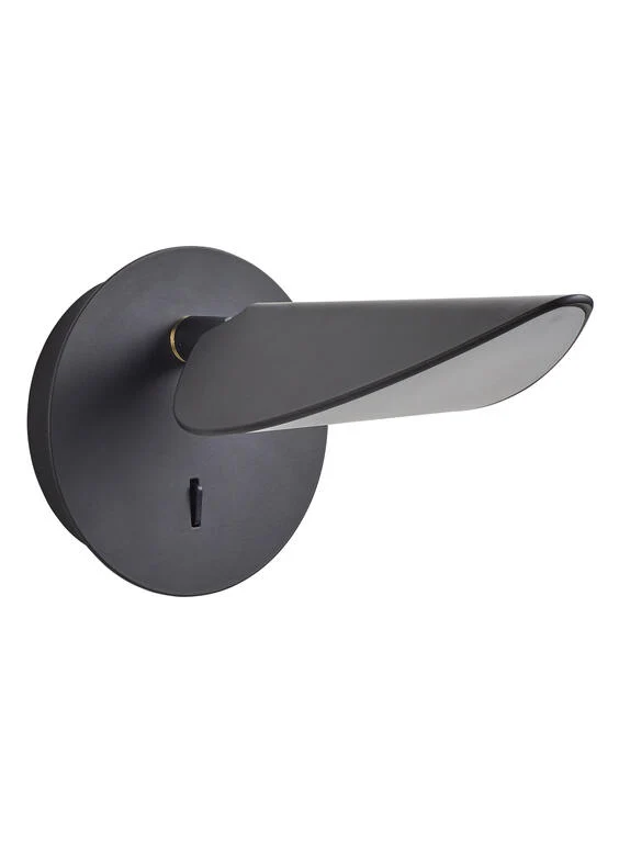 Aplique de pared MDC Senda LED negro 3000K 7W 577829102