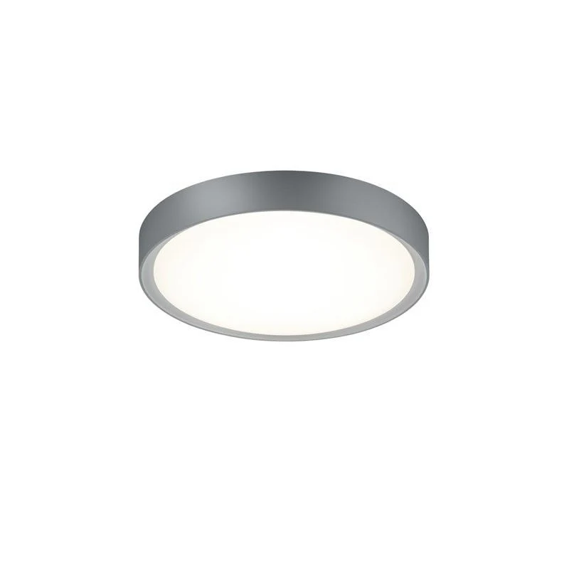 Plafón de baño Trio Clarimo LED titán 3000K IP44 Ø33cm 659011887