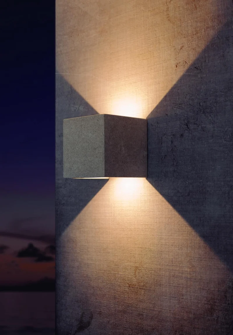 Mantra Taos Lámpara de pared aplique blanco 7109