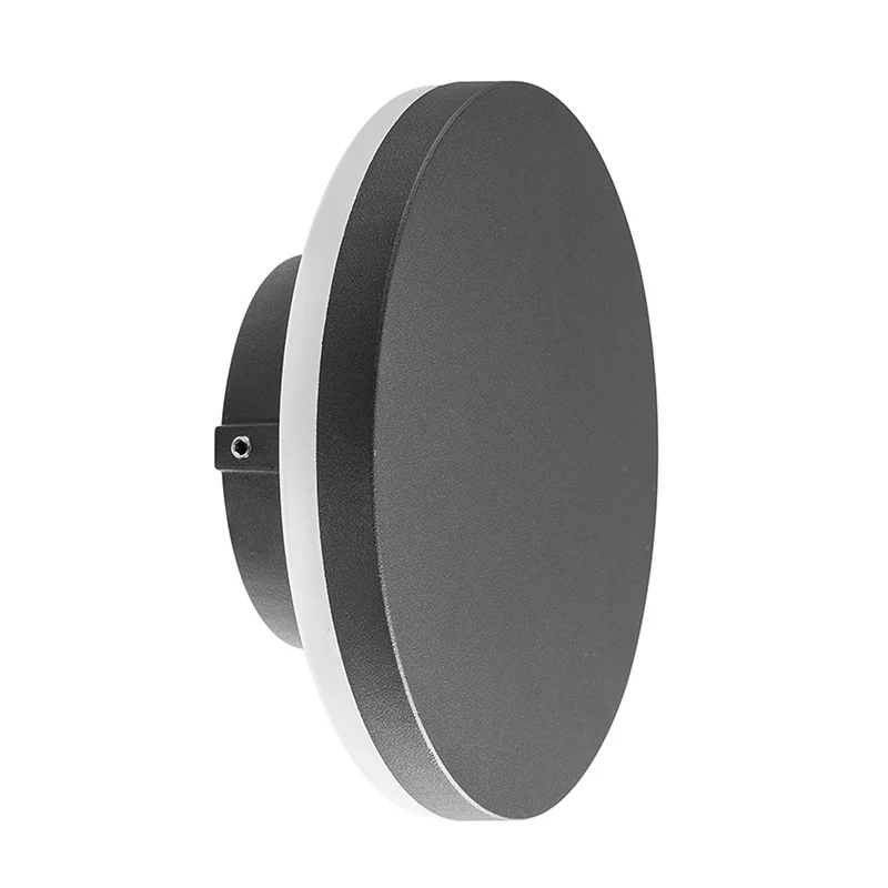 Mantra Bora Lámpara de pared aplique LED gris oscuro Ø15cm 6534
