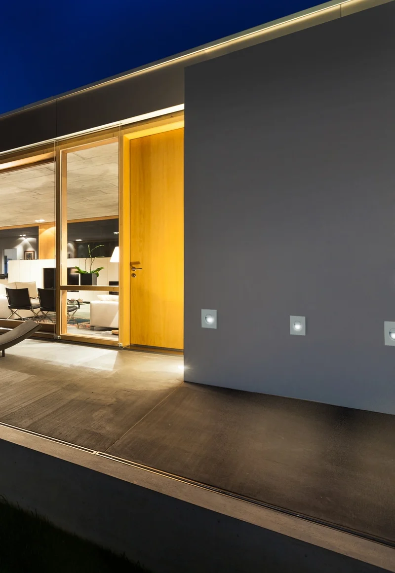 Mantra Aspen Aplique de pared LED blanco arena 7026