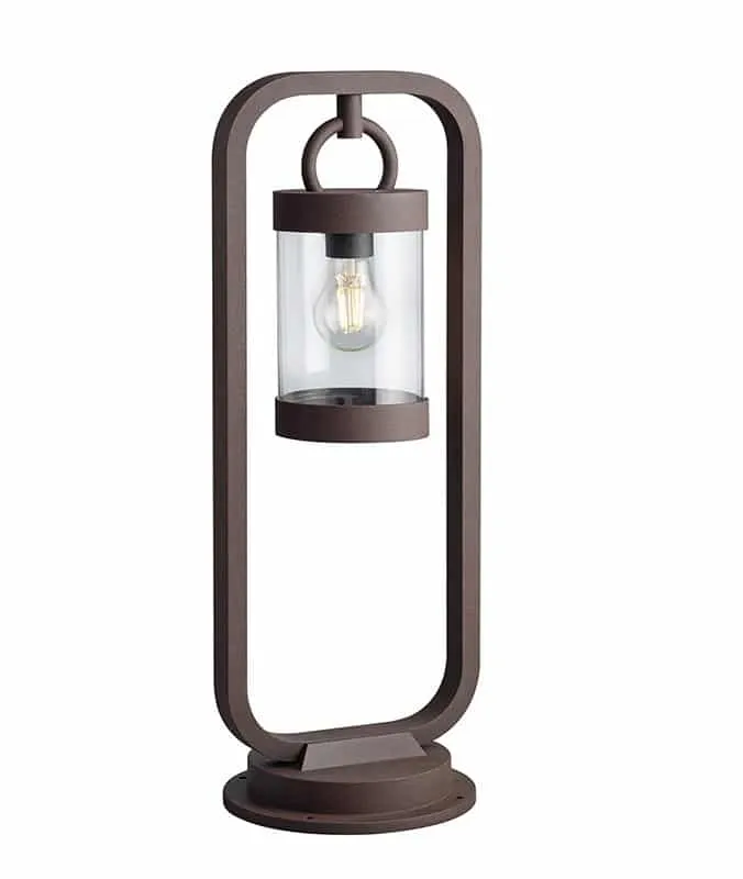 Baliza de exterior Trio Sambesi óxido sensor crepuscular IP44 60cm 5