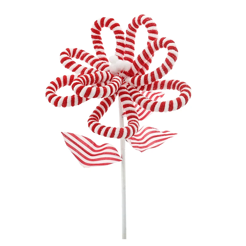 RJL427C Flor Decorativa Caramelo 18x46 cm.