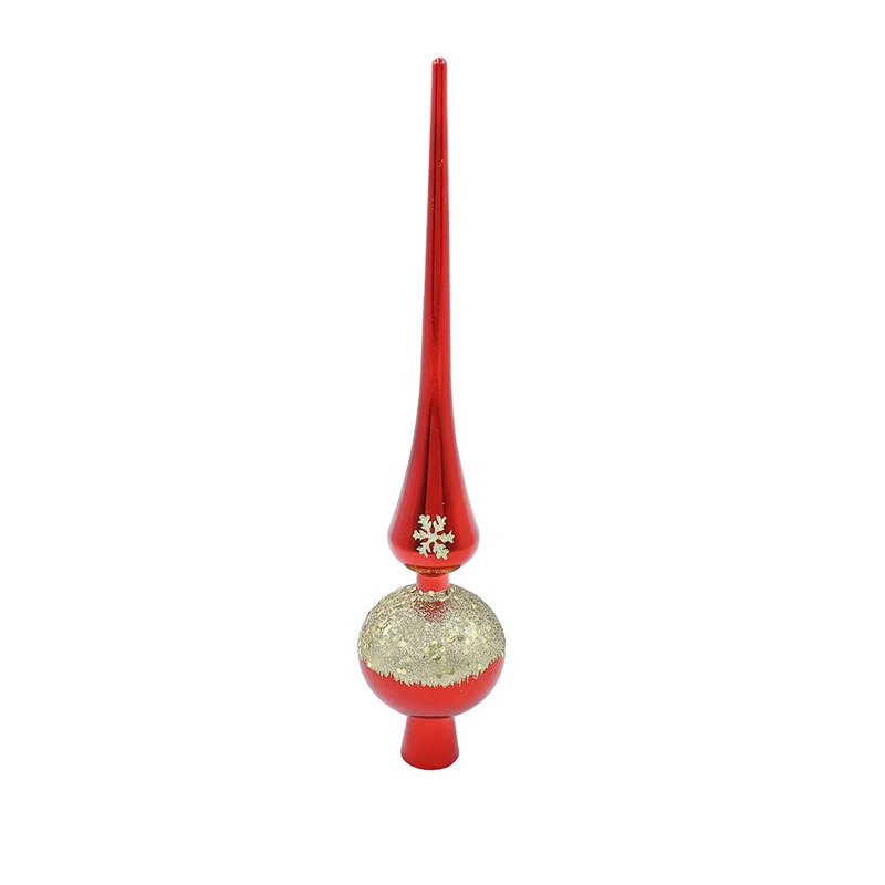 Punta de Pino Rojo y Oro 35 cm