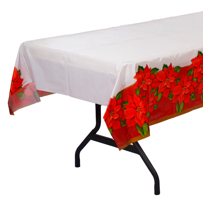 Art.13143 Mantel Plástico Navideño 1.37x2.74m 1pz