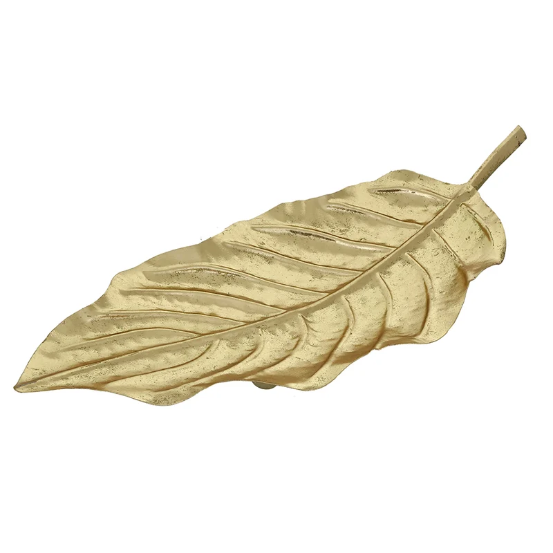 MQ7034OG Hoja Centro Metal Oro 28x69cm.