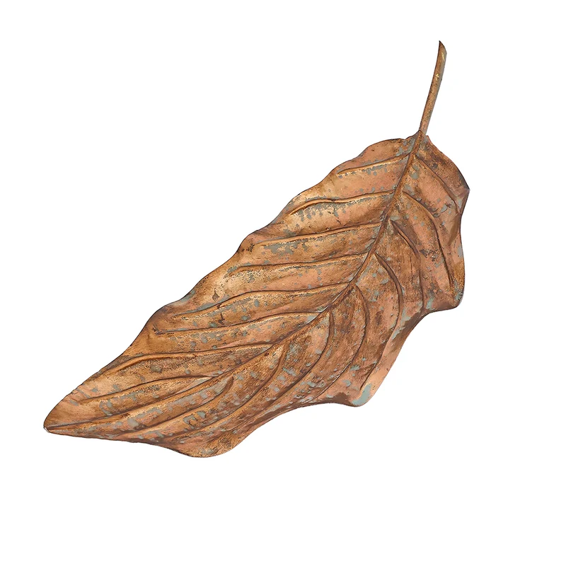 MQ7034BG Hoja Centro Metal Bronce 28x69cm.