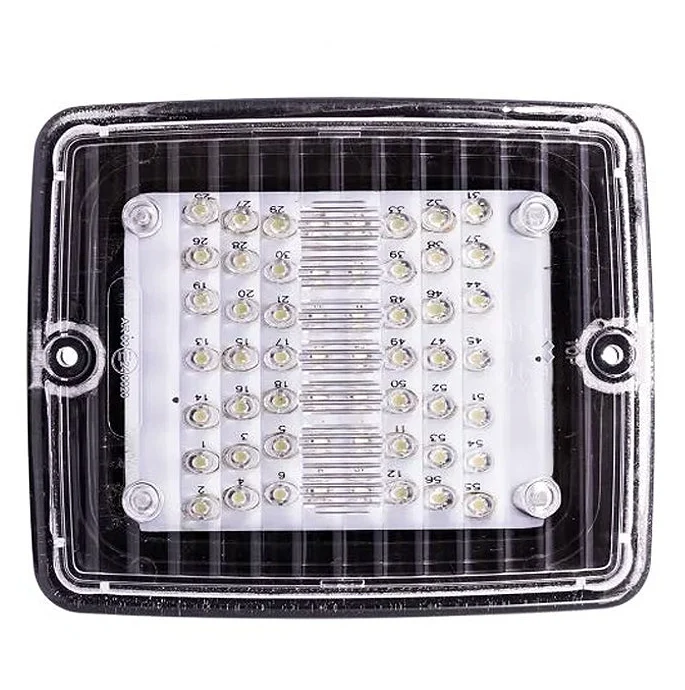 Strands IZE LED Luz de freno/trasera rectangular con lente transparente