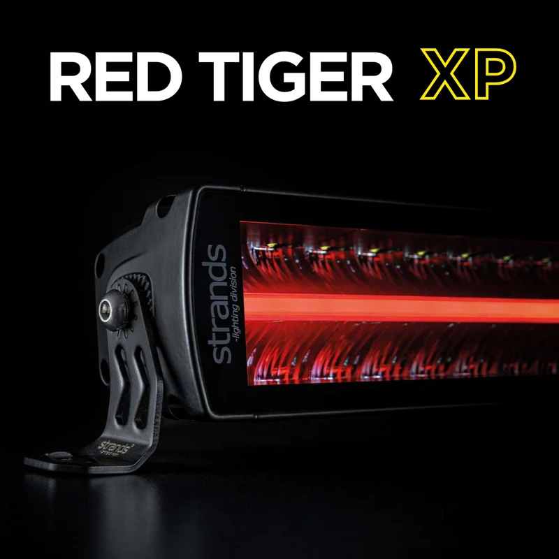 Barra de luz Strands Siberia XP Red Tiger de 12 pulgadas