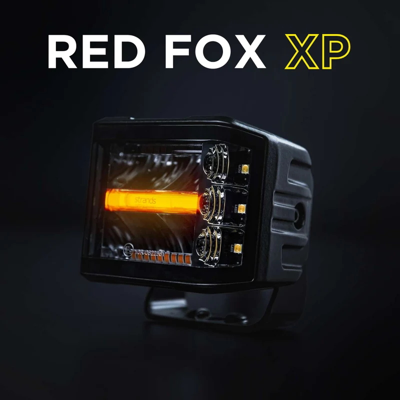 Tirador lateral con flash Strands Siberia Red Fox XP