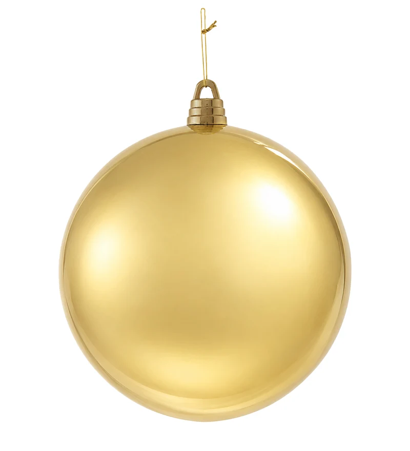 Esfera Oro Brillante 25 cm