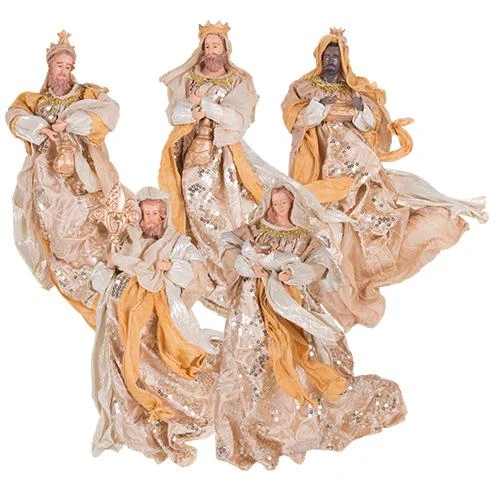 CX1701 Nacimiento Victoriano Colgante Champagne 46 cm