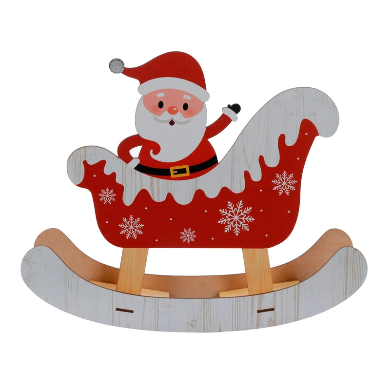 Art.13278 Balancin Santa 28x34.5x7.5cm 1pz