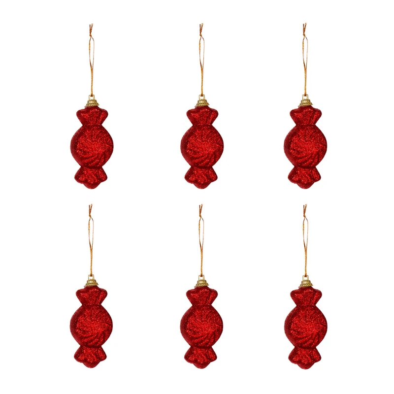 Art.12966 Adorno Dulce Diamantado 8x4cm 6pz