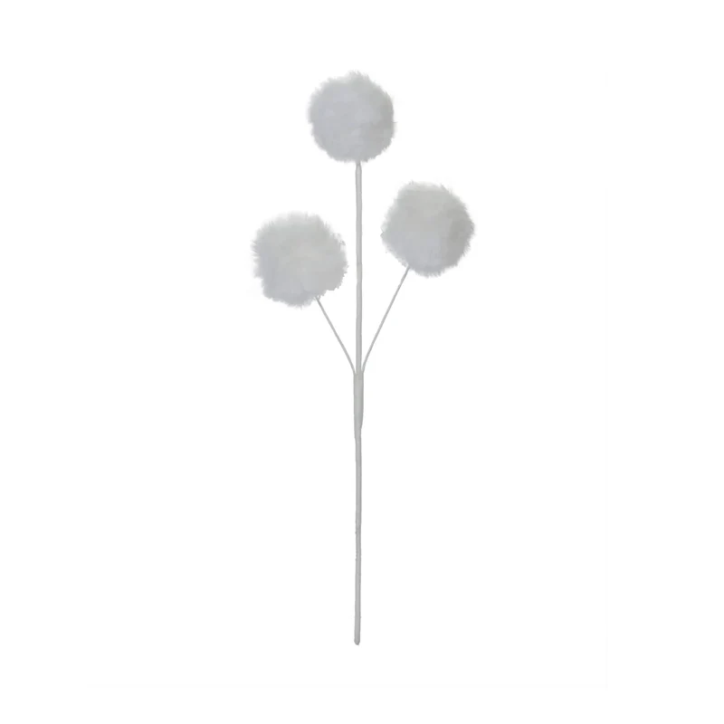 Art.12811 Vara Navideña Pompones 43cm 1pz