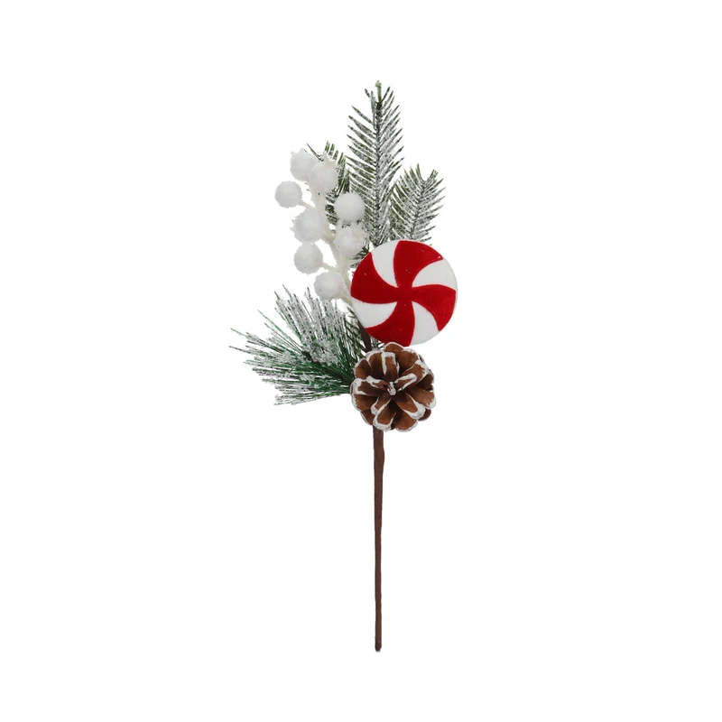 Art.12878 Pick Caramelo/Piña Terciopelo 32cm 1pz