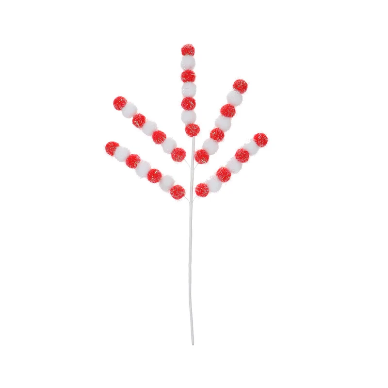 Art.12760 Vara Navideña Pompoms 45cm 1pz