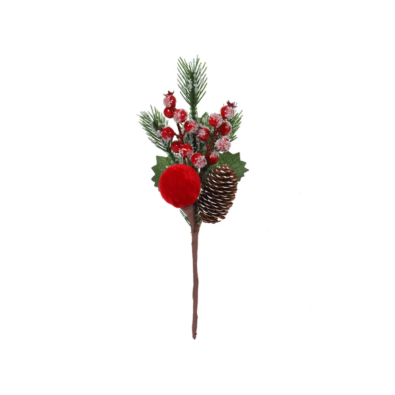Art.12929 Pick Nevado Manzana terciopelo/Cereza/Piña 29cm 1pz
