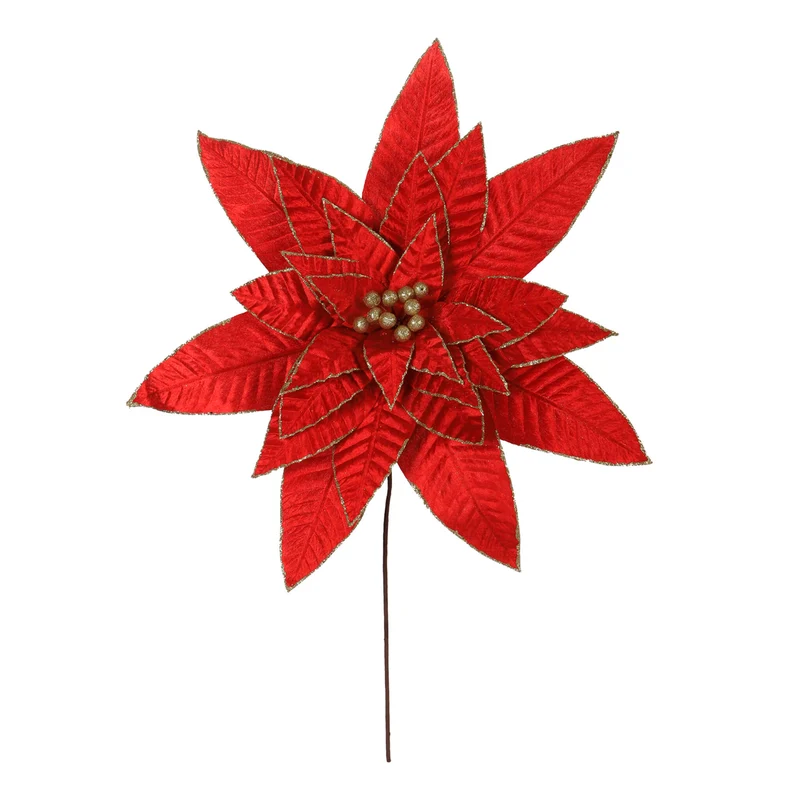 Art.12753 Nochebuena 27 pétalos 65xD60cm 1pz