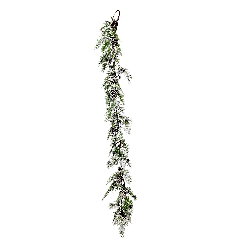 XH446 Guirnalda Pino Nevado 130 Cm.