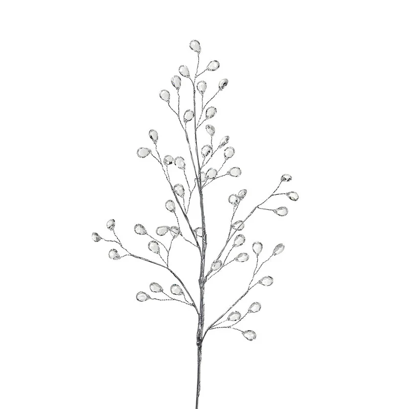 SA157 Rama Blanca Acrílico Transparente 70 cm.
