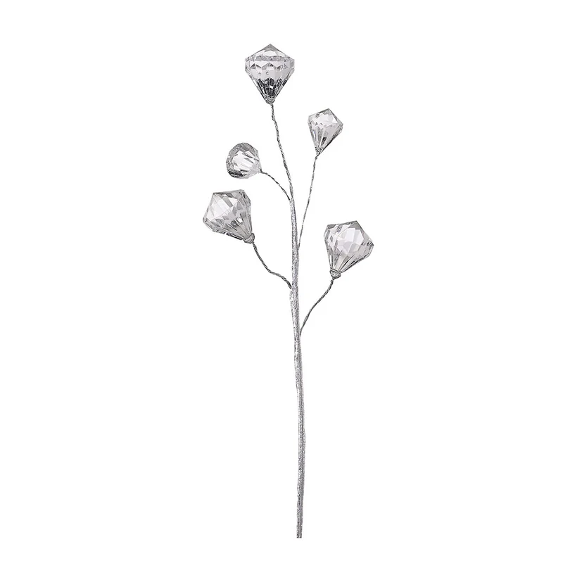 XH2143 Rama Diamantes Acrílico 36cm.
