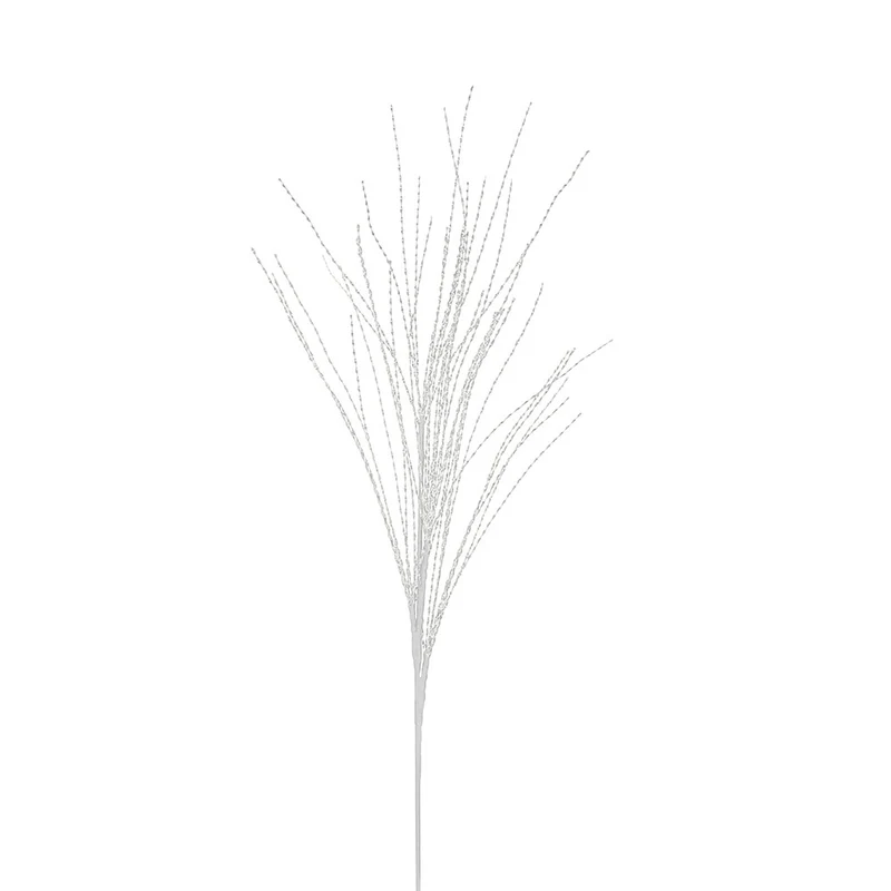 XH2004B Follaje Spray Brillo Blanco 94cm.
