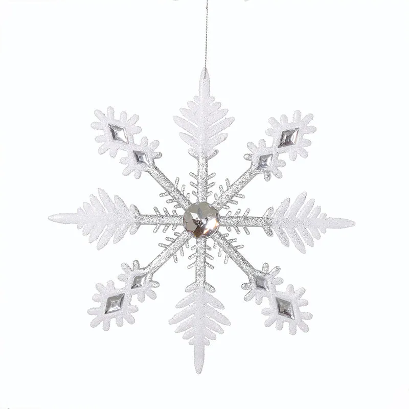 KWL552BP Copo De Nieve Grande Blanco Con Plata 30(D) Cm.