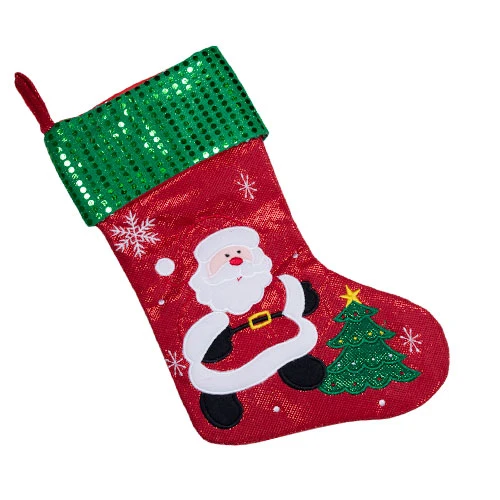 CG904A Bota Santa Sparkle 40 cm.