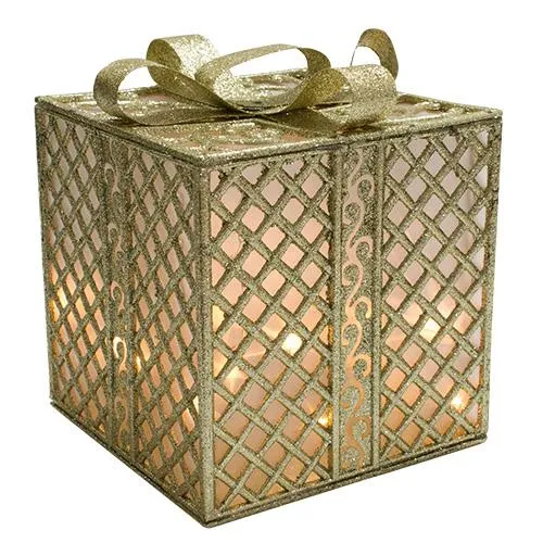 RJL514 Regalo LED Oro 25 cm .