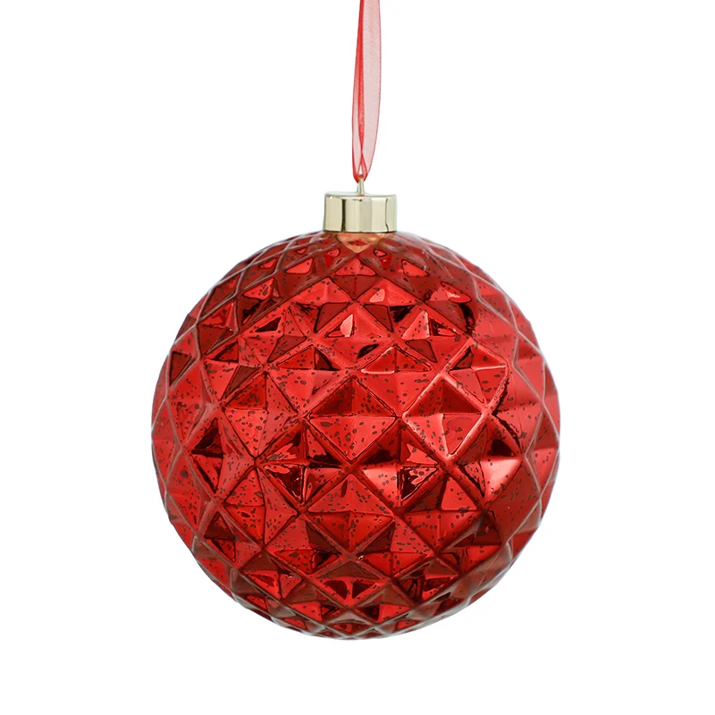 RJL958RR Esfera Honeycomb Rojo 17 Cm.