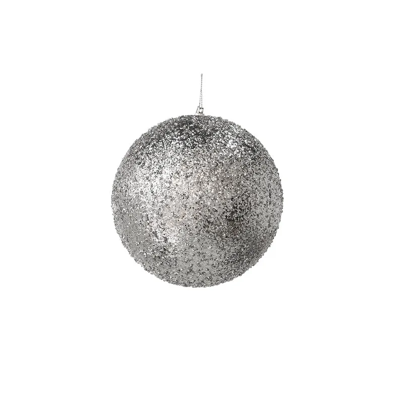 RJL342PC Esfera Frost Plata 15 Cm.