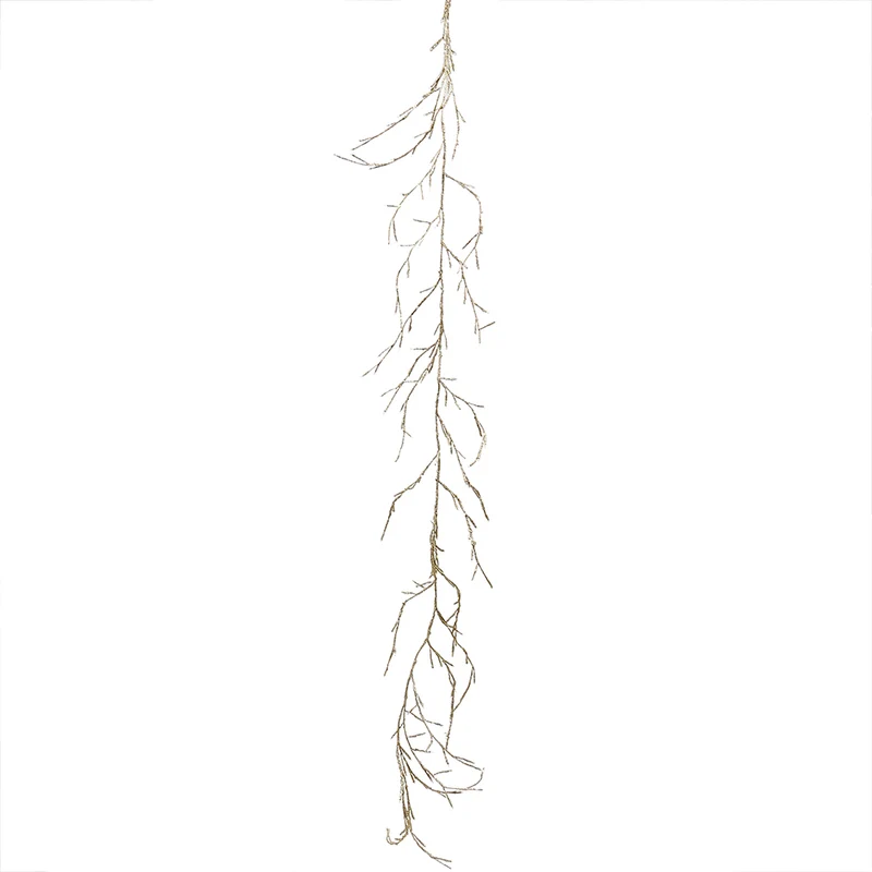 LDE645CB Guirnalda Ramas Champaña Frost 200LED Brillante 280 cm.