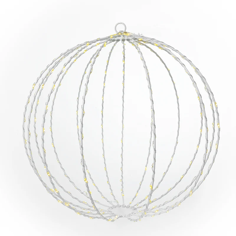 TCB240B Esfera Blanca 240 Luces LED 40 cm. 8 Funciones Conexión USB-A