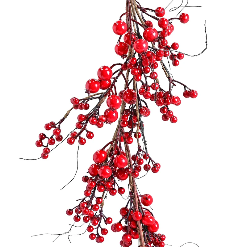 Guirnalda Berries Rojo 150cm de largo