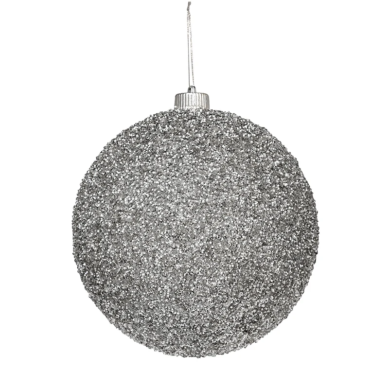 RJL531P Esfera Frost Plata 20cm.