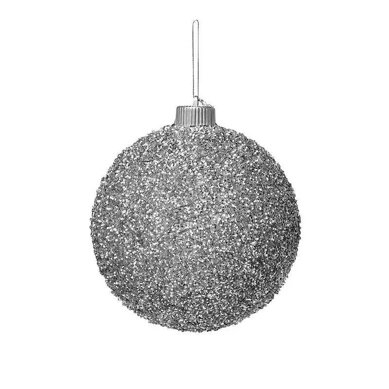 RJL530P Esfera Frost Plata 15cm.