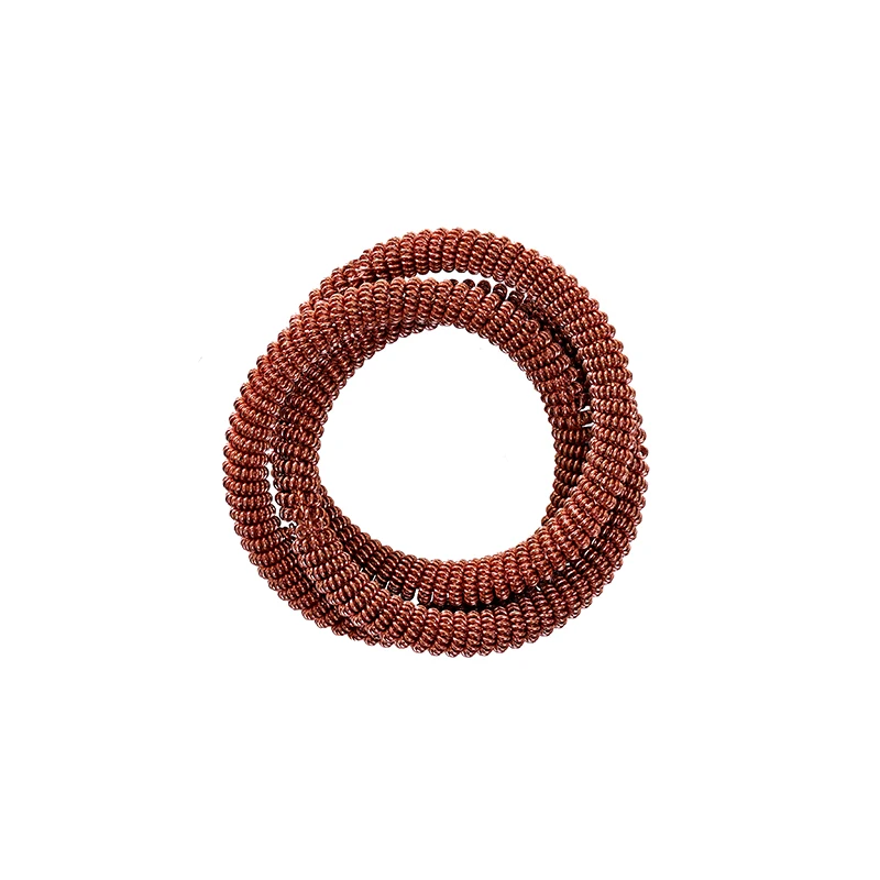 KC2403C Servilletero Trío Aros Pedrería Cobre