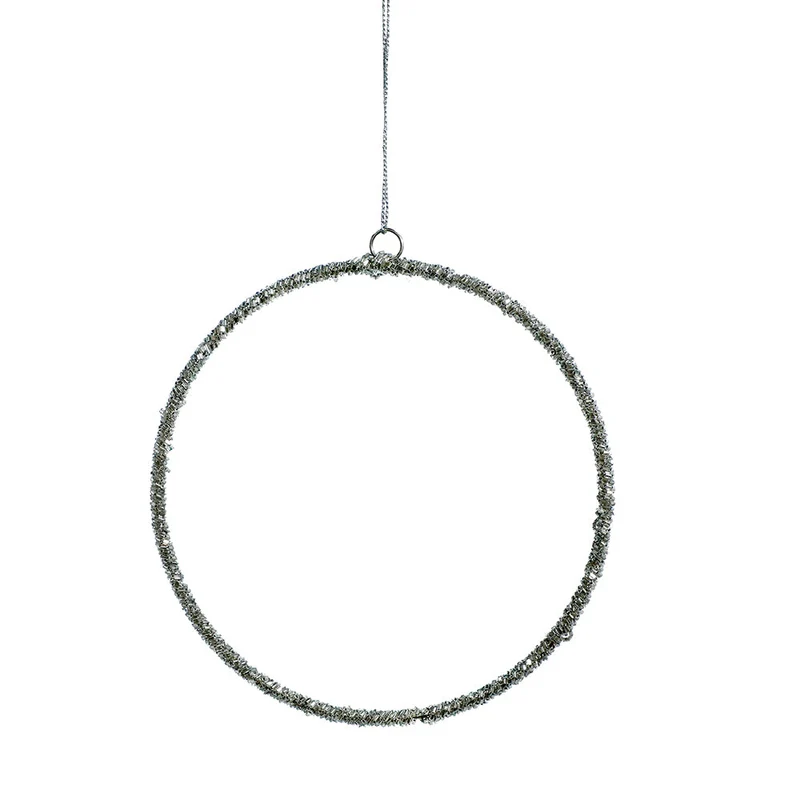 BH1543C Aro Decorativo Chico Metal Pedrería 18 Cm.