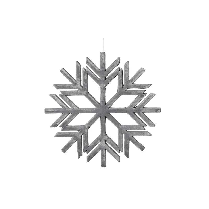 RJL001G Gran Copo De Nieve Gris Vintage