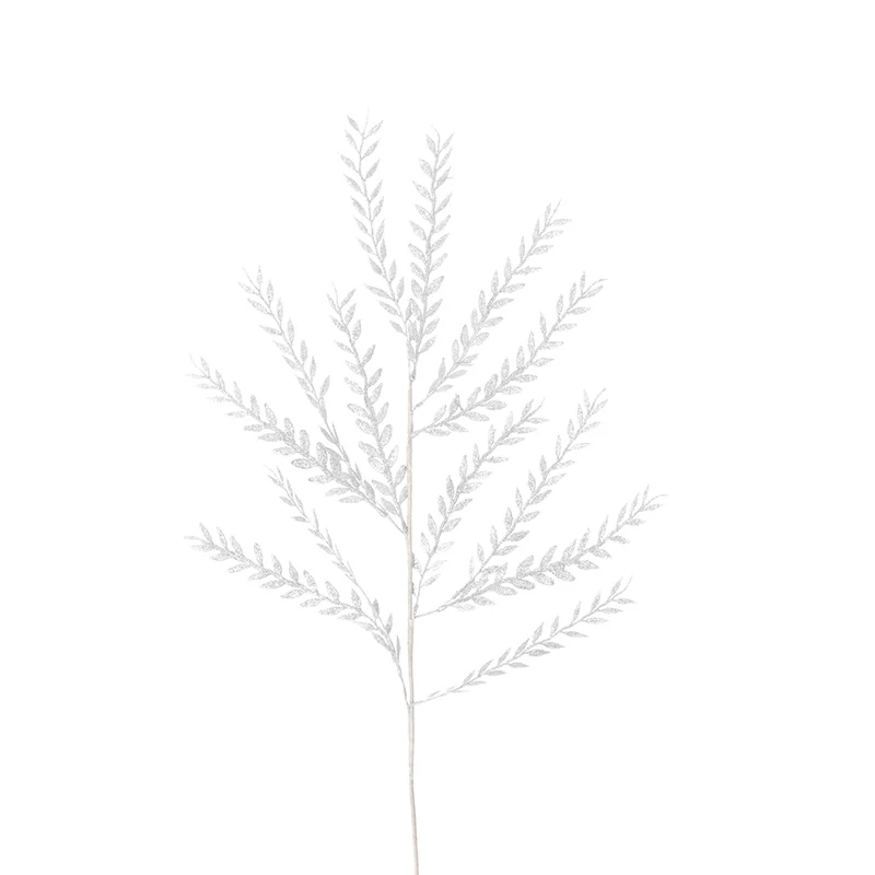 XH761B Follaje Cascada Frost Blanco 105 cm