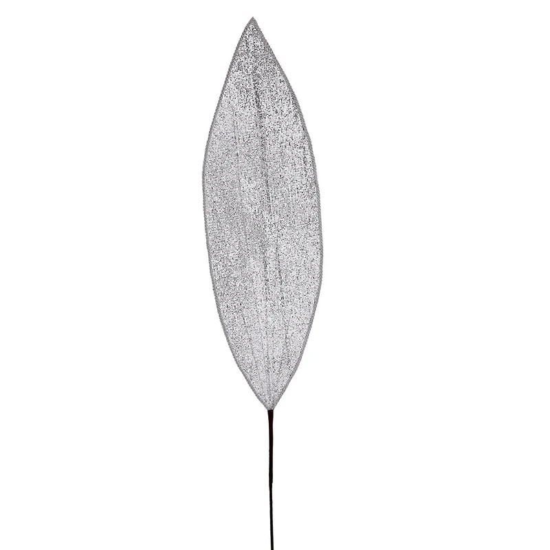 XH062P Rama Gran Hoja Plata Frost con Ribete 106 cm.