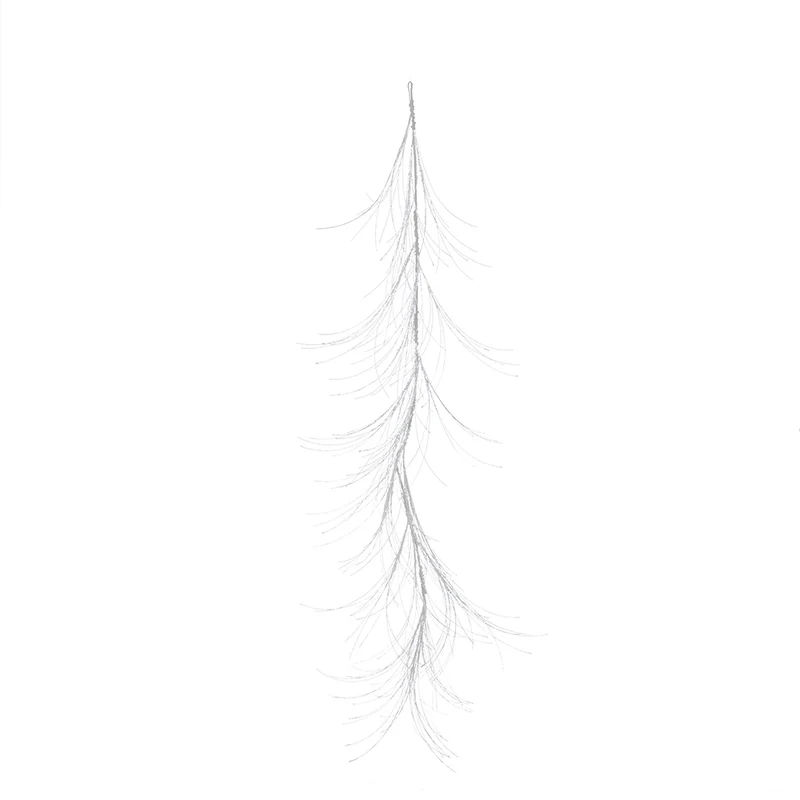 YS2493B Guirnalda Follaje Blanco Frost 155 cm.