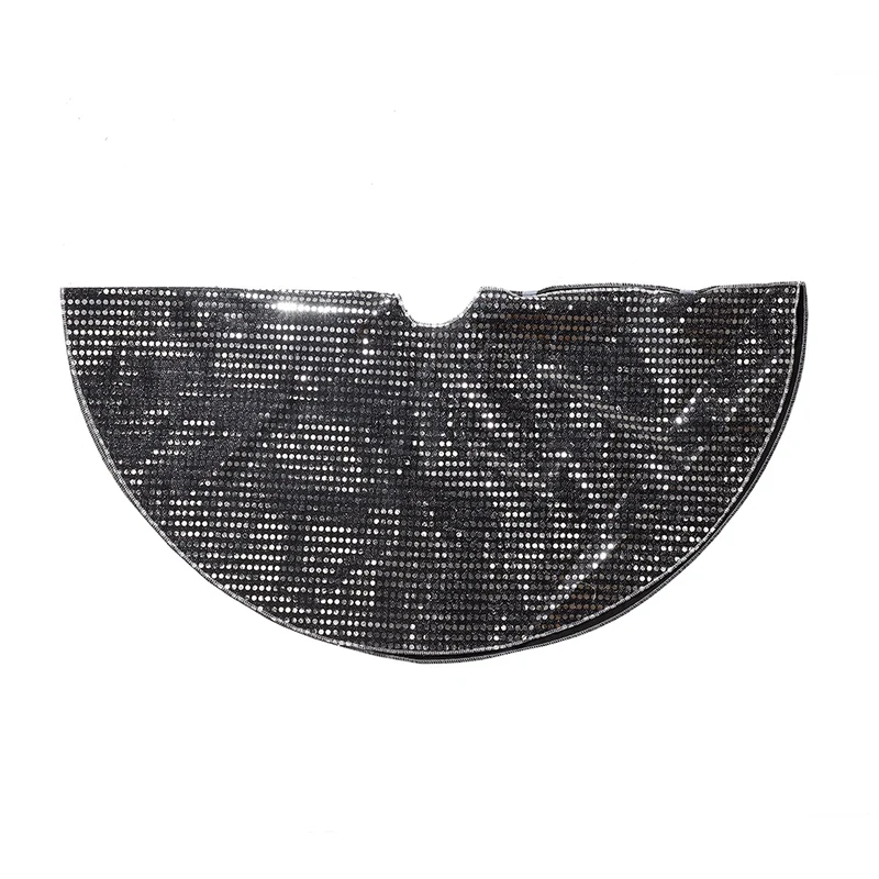 CR239NP Pie de Pino Bling Negro y Plata 90 Cm.